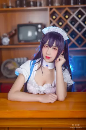 [网红Coser] 九曲Jean 《加藤惠女仆》 写真集