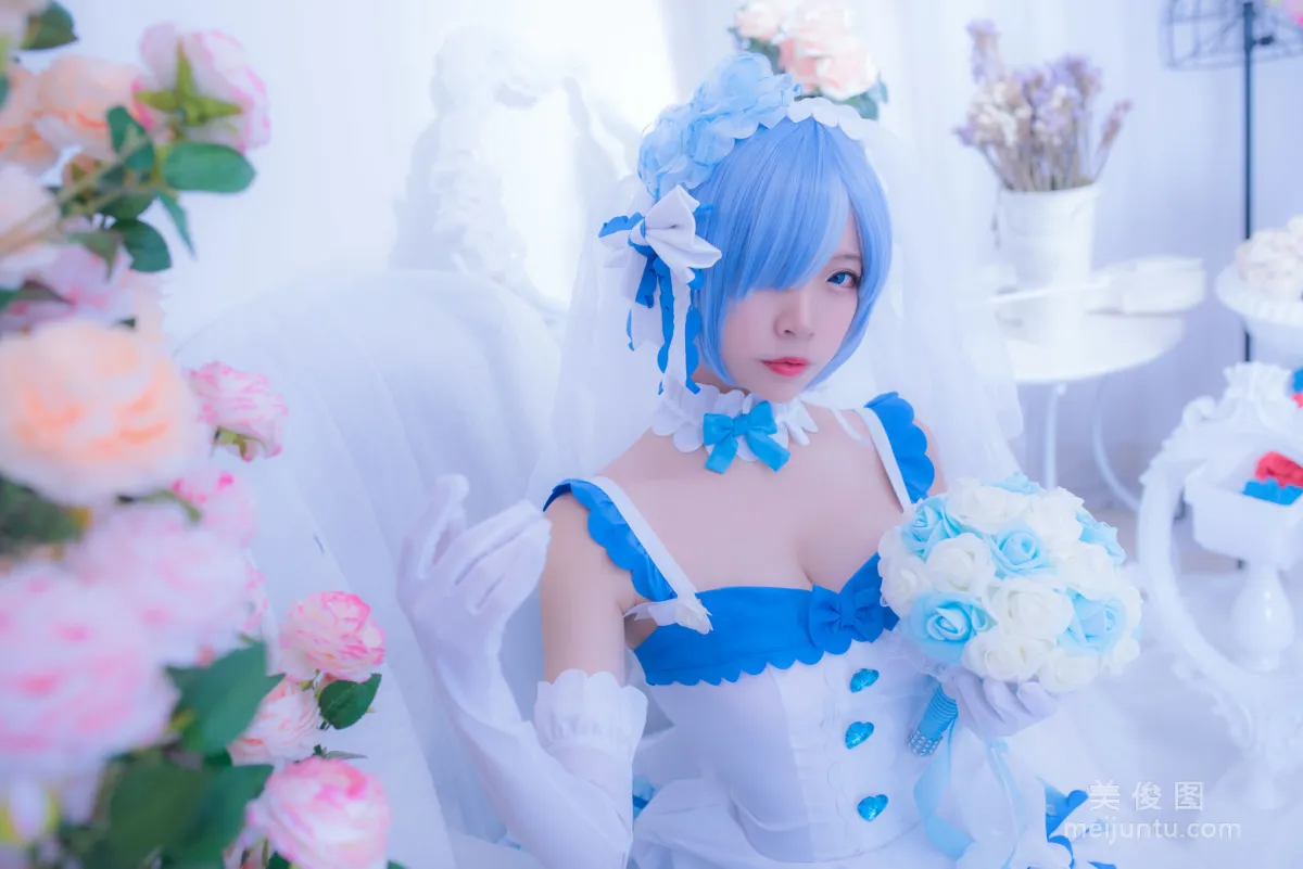Coser二佐Nisa 《雷姆花嫁》 写真集