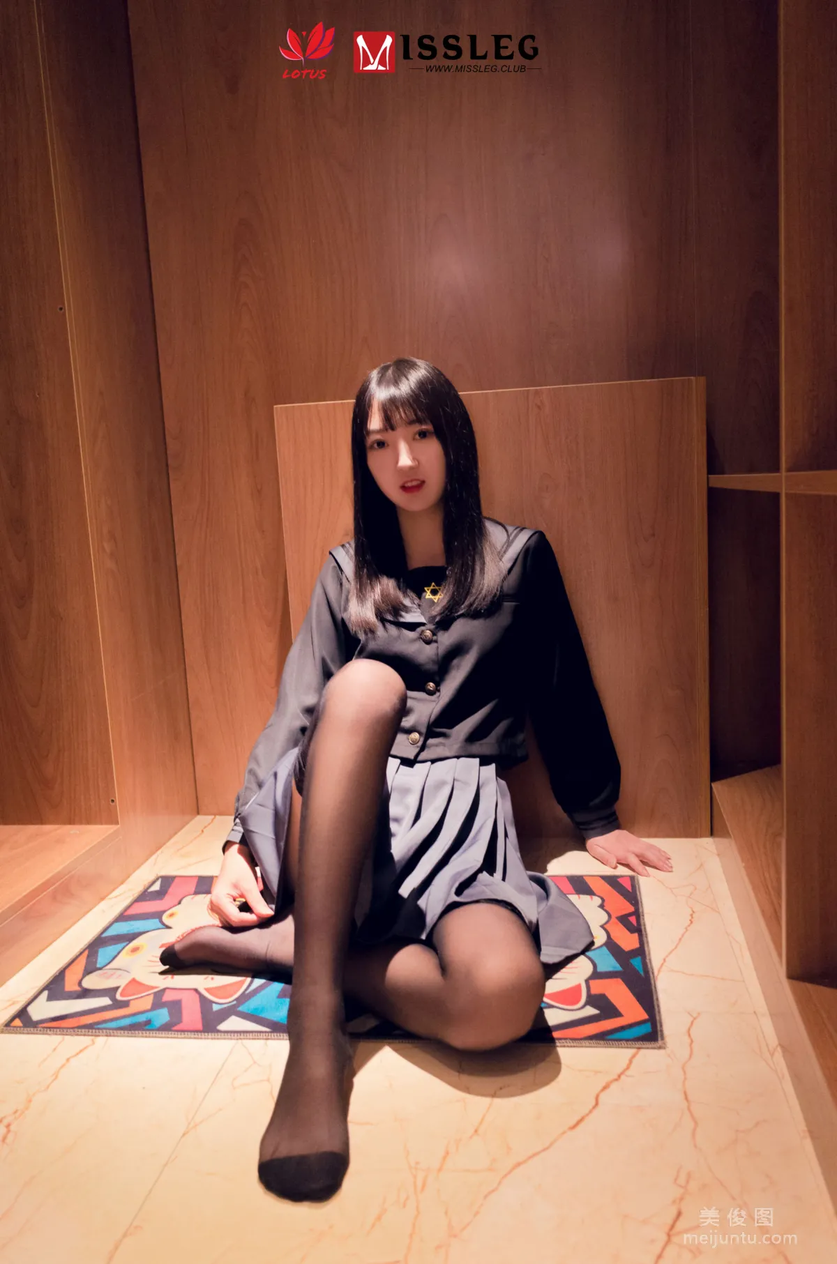 [蜜丝MISSLEG] M021 诺言 《黑丝Jk少女》 写真集