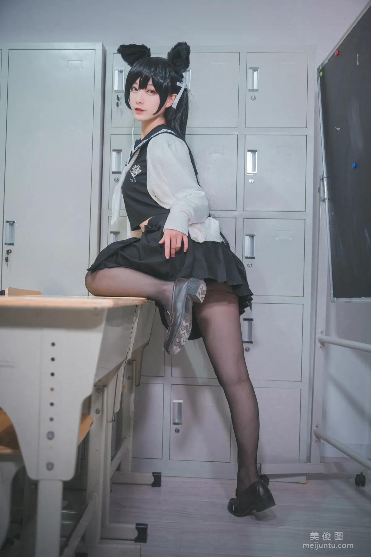 [美女Coser] 铁板烧鬼舞w 《爱宕jk》 写真集