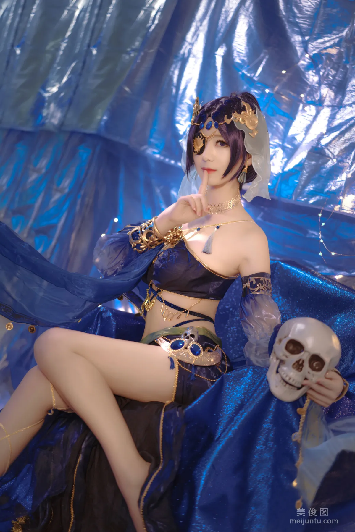 [美女Coser] 弥音音ww 《蓝色魅影》 写真集