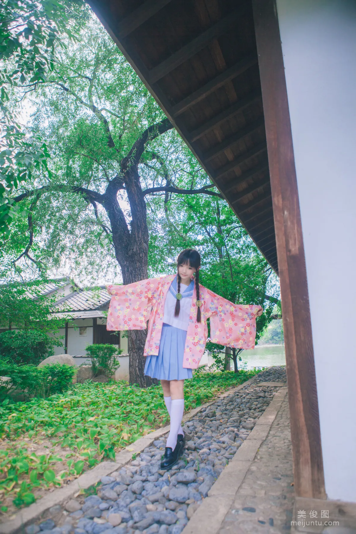 [美女Coser] 桜群 《和服》 写真集