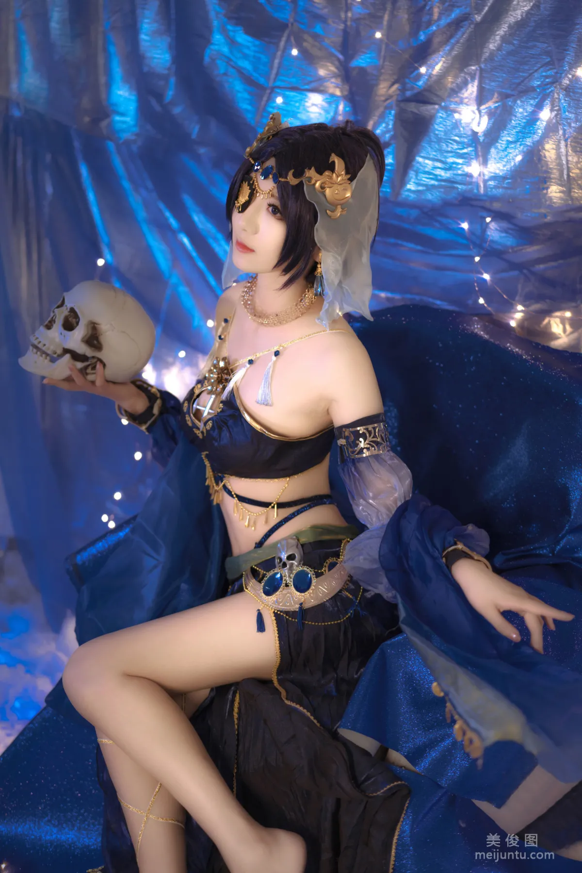 [美女Coser] 弥音音ww 《蓝色魅影》 写真集
