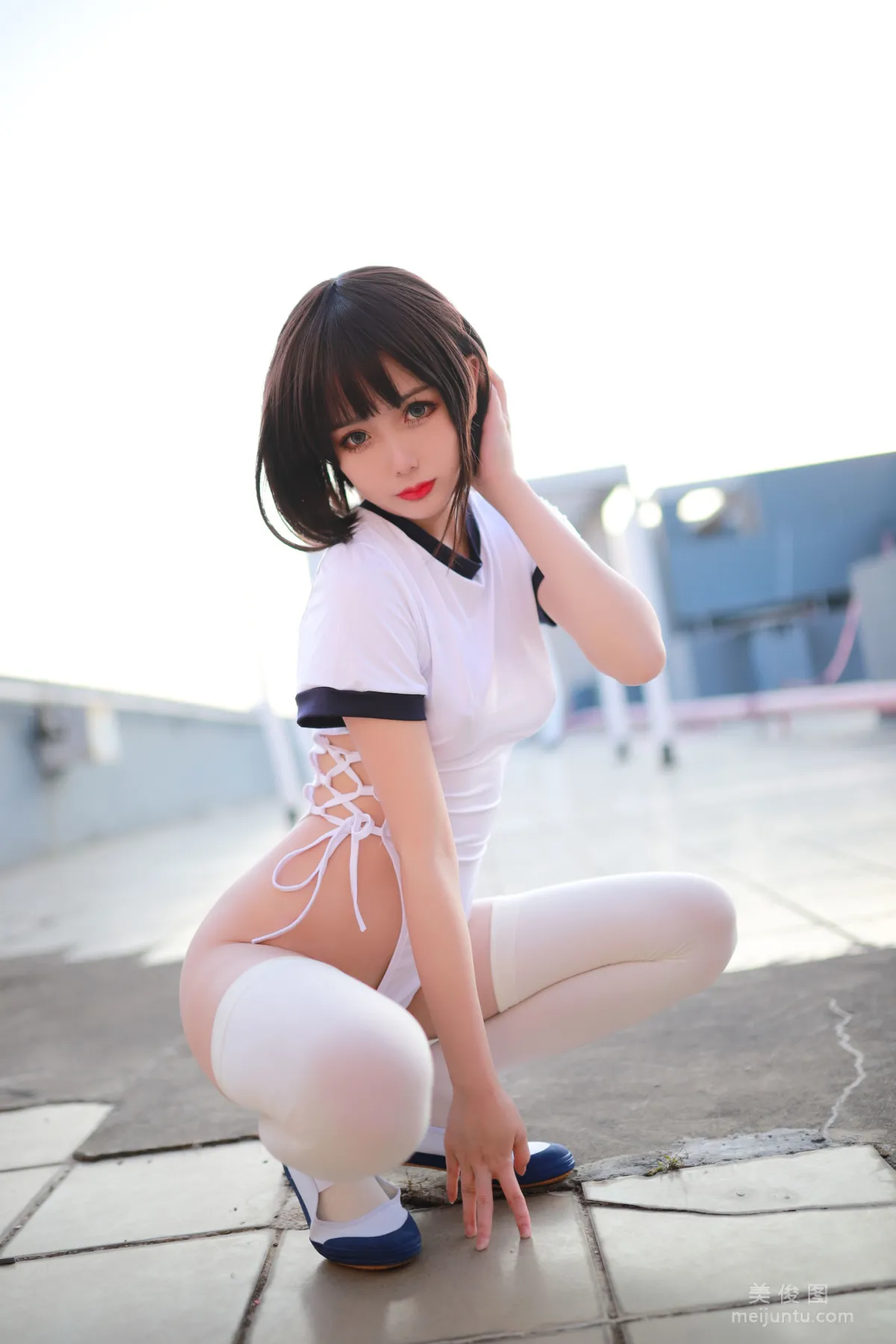 动漫博主您的蛋蛋 《高叉体操服》 写真集