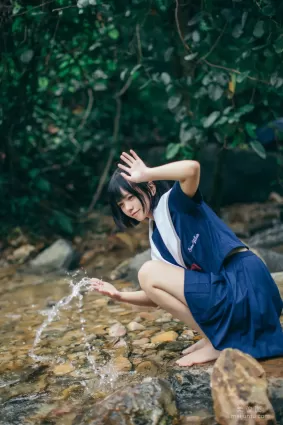 [美女Coser] 小野妹子w 《小溪》 写真集
