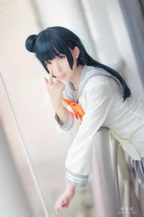 美女Coser浅野菌子 《LoveLive!Sunshine!! 津岛善子》 写真集