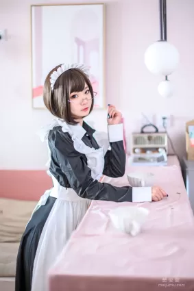 [美女Coser] 是青水 《女仆》 写真集