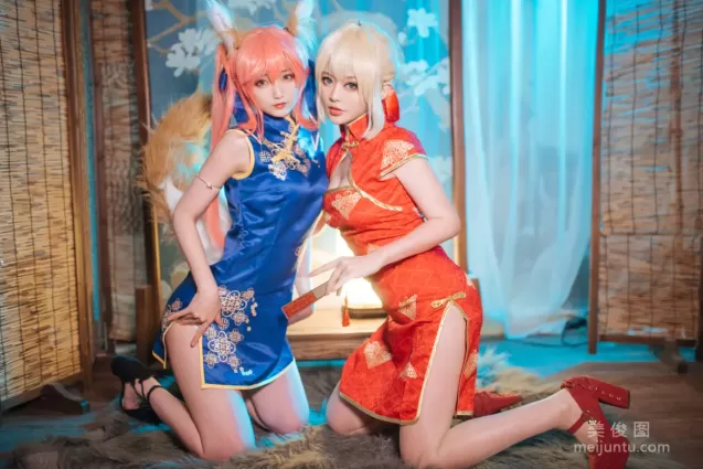 铁板烧鬼舞w 《玉藻前旗袍》 写真集