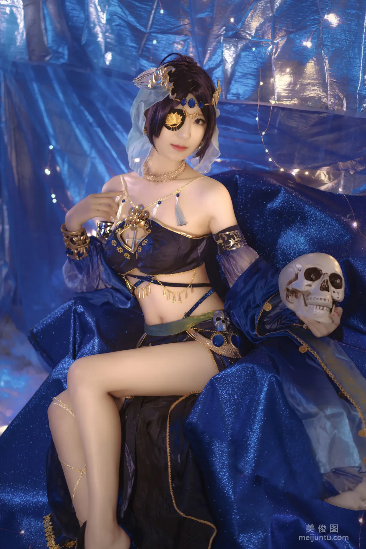 [美女Coser] 弥音音ww 《蓝色魅影》 写真集