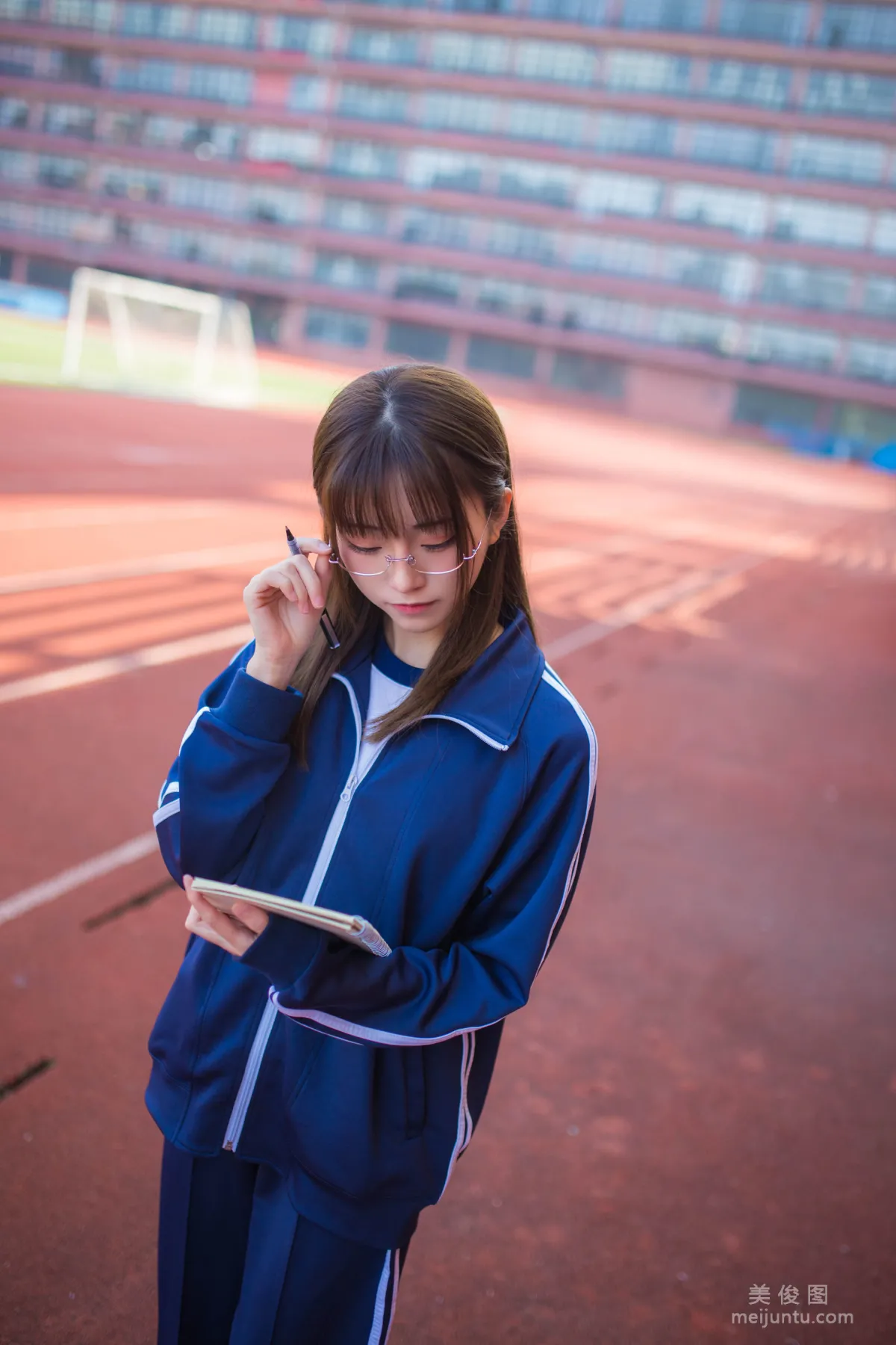 Coser美女Kitaro_绮太郎 《蓝色运动服女孩》 写真集