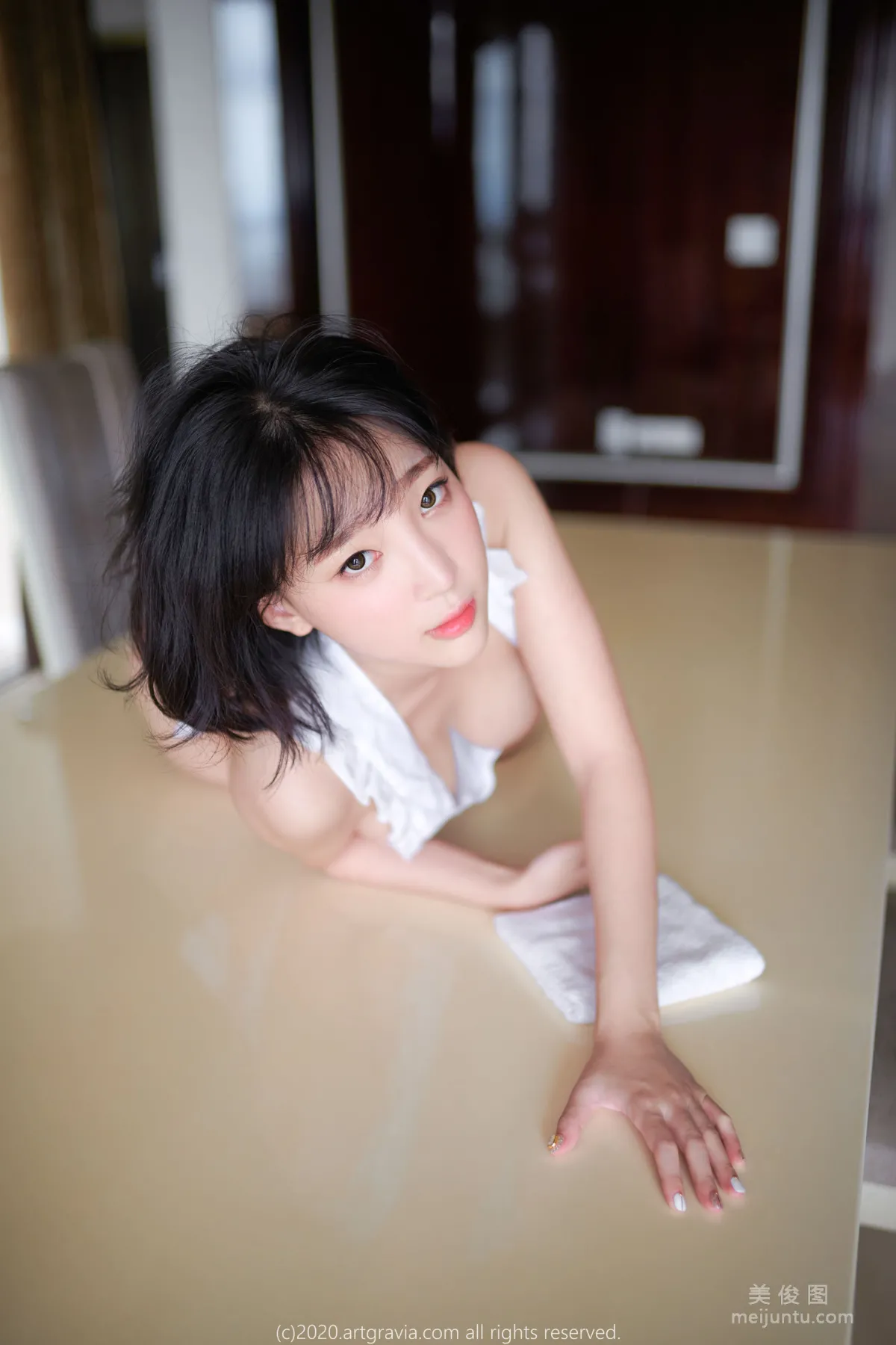 [ARTGRAVIA] VOL.134 姜仁卿 《性感厨娘+豹纹女郎》 写真集
