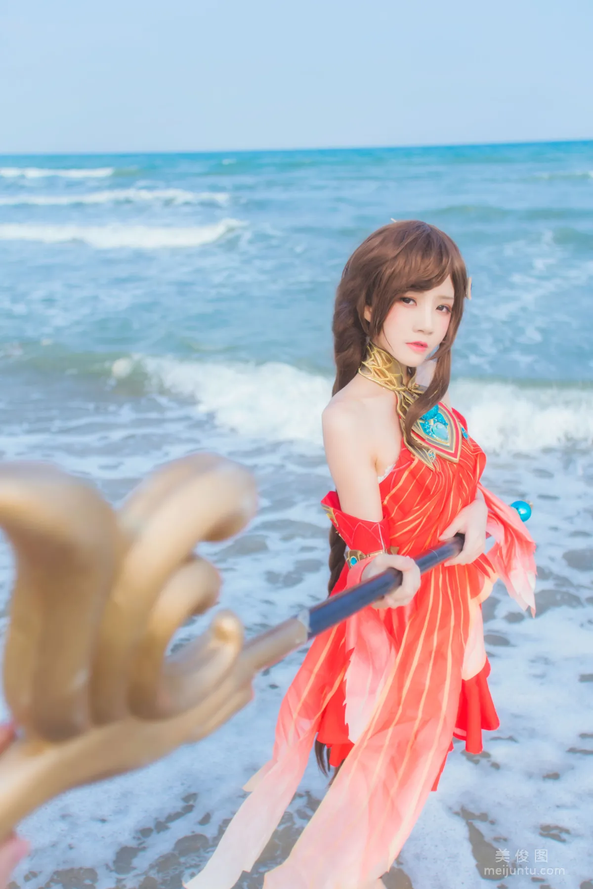 [美女Coser] 桜桃喵 《王者荣耀 大乔》 写真集