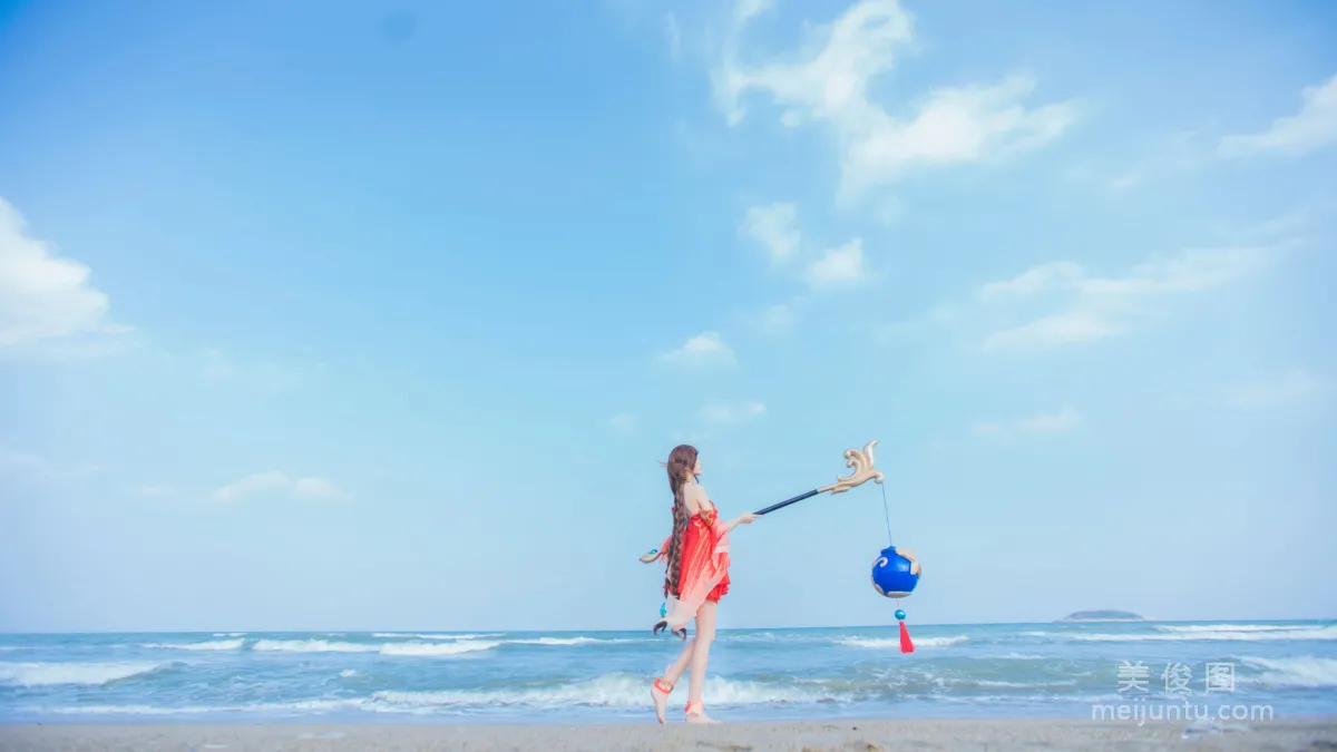 [美女Coser] 桜桃喵 《王者荣耀 大乔》 写真集
