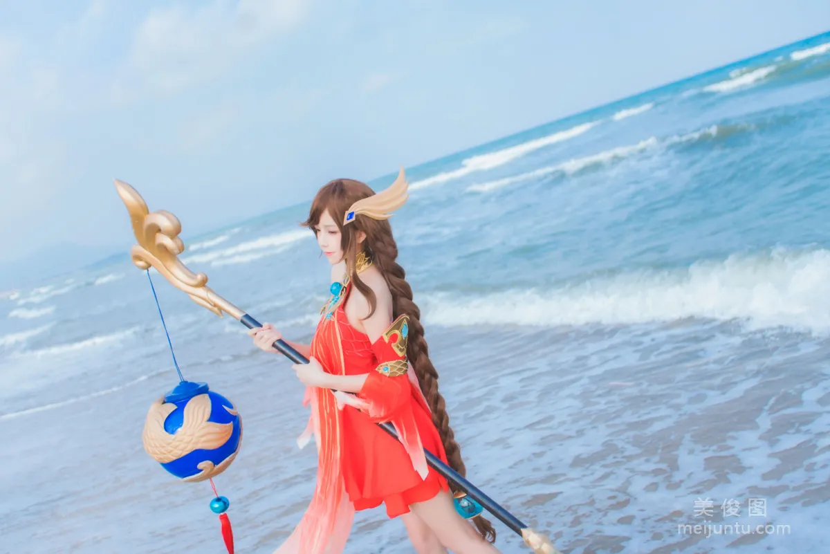 [美女Coser] 桜桃喵 《王者荣耀 大乔》 写真集