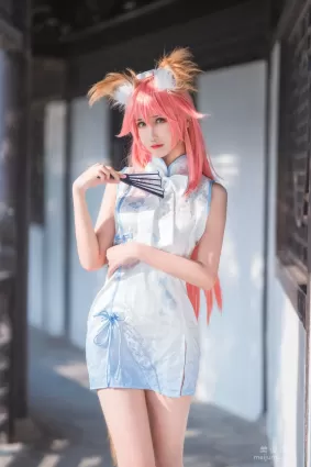 微博Coser三度_69 《旗袍玉藻前》 写真集