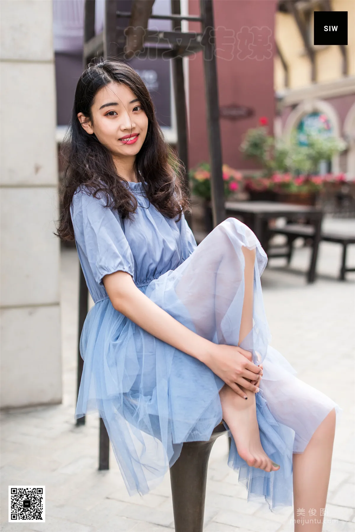 [斯文传媒SIW] 蓉儿 《蓝裙天使》 写真集