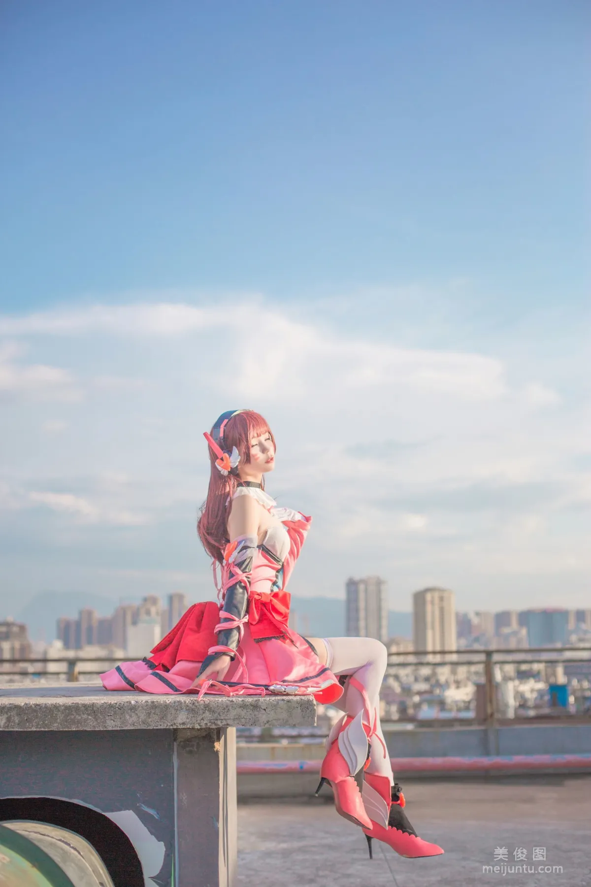[COS福利] 动漫博主北之北 《守望先锋 魔法少女D.VA》写真集