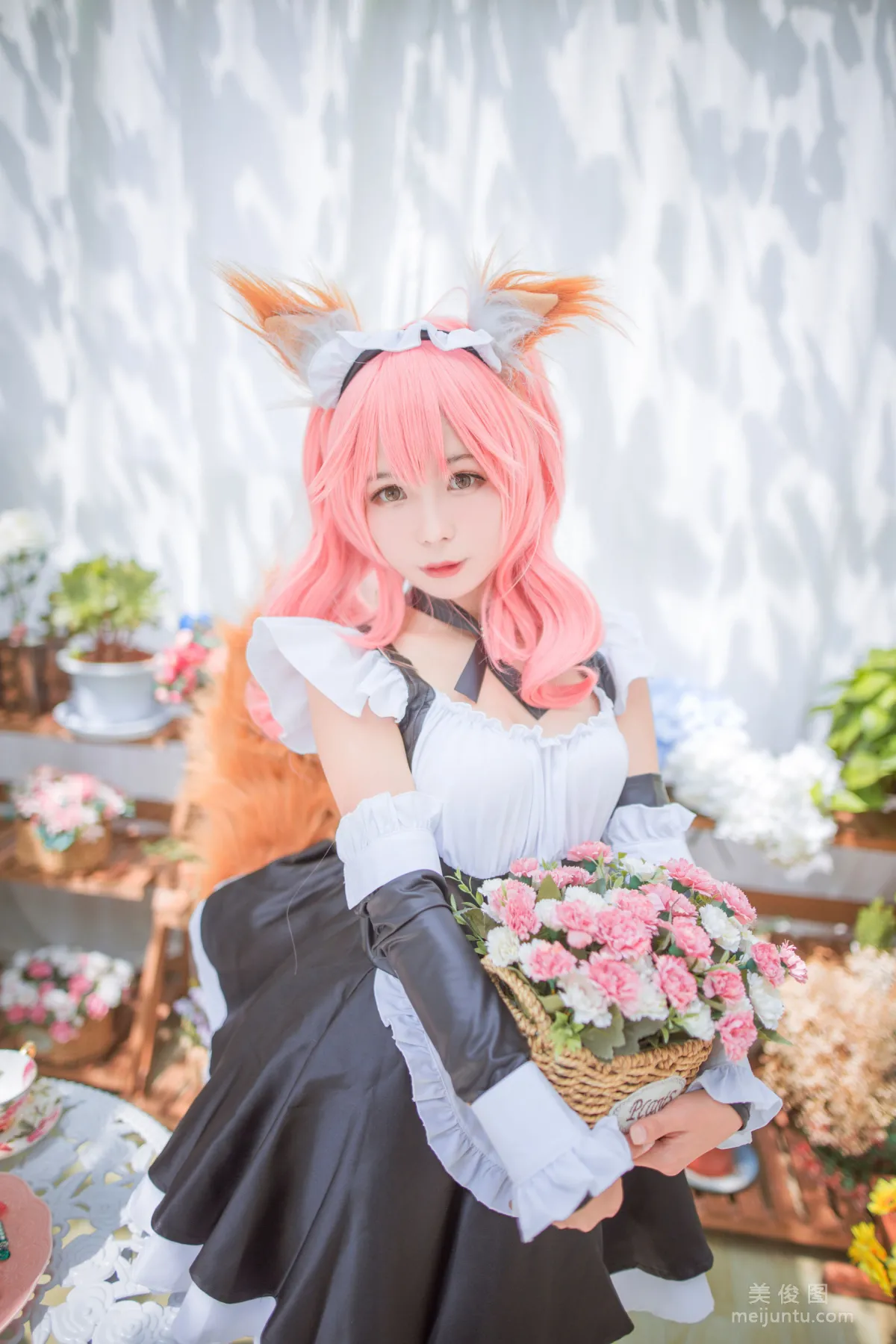动漫博主北之北 《FGO玉藻前女仆》 写真集