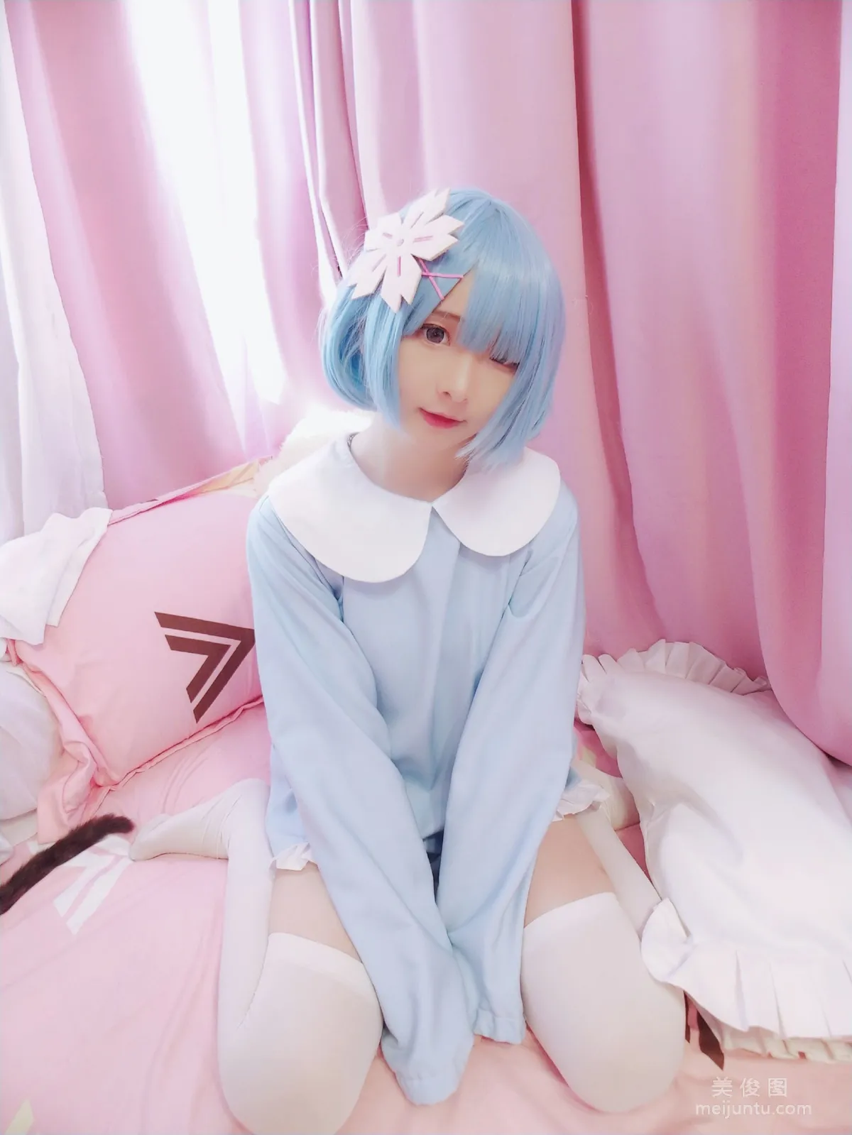 [COS福利] 二次元美女古川kagura 《蕾姆幼年》 写真集