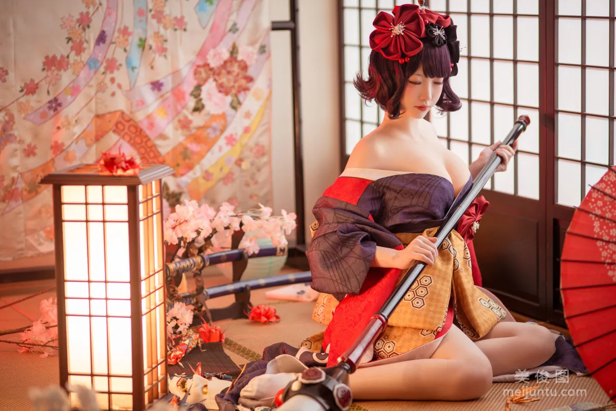 大胸萌妹妖少you1 《葛饰北斋》 写真集