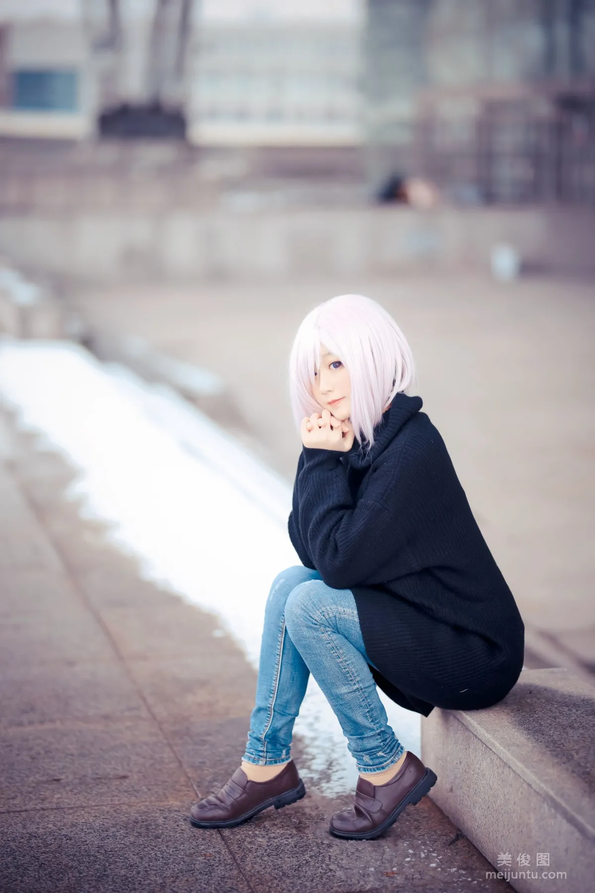 动漫博主弦音sic 《玛修 C93同人毛衣》 写真集