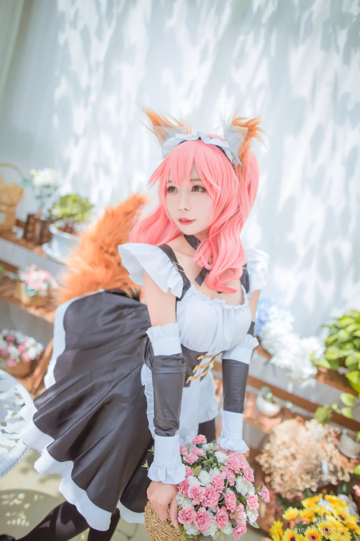 动漫博主北之北 《FGO玉藻前女仆》 写真集