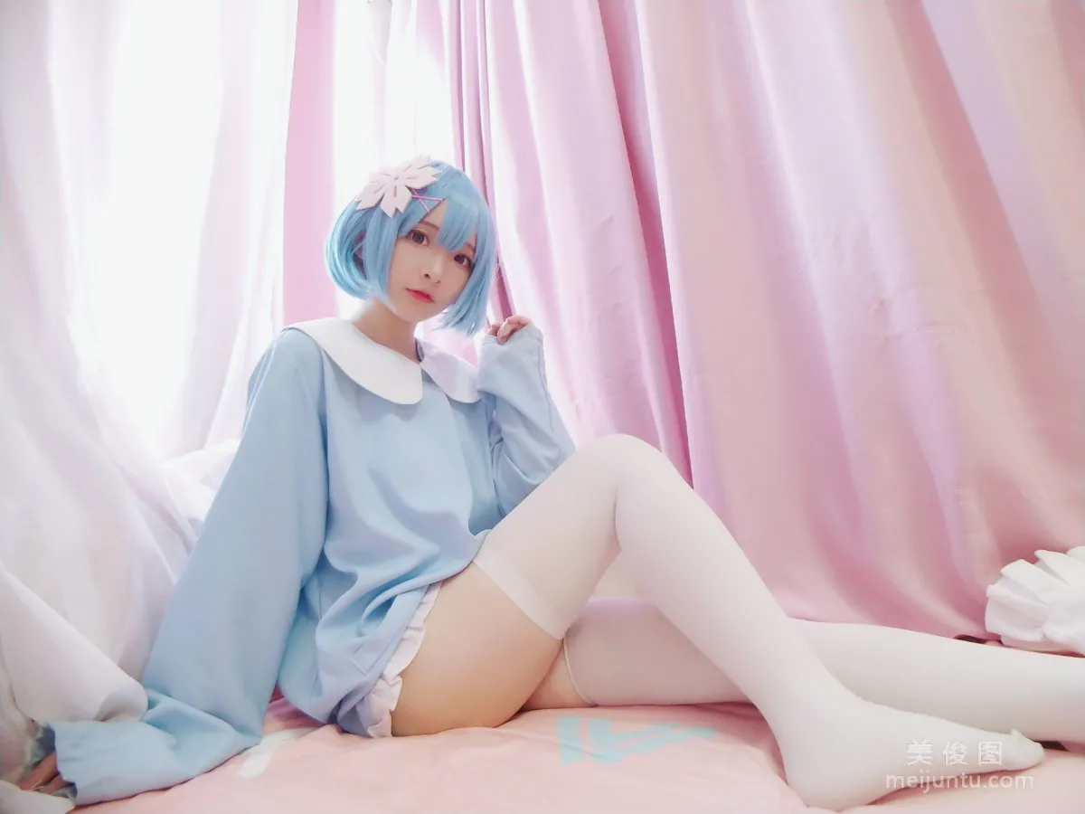 [COS福利] 二次元美女古川kagura 《蕾姆幼年》 写真集