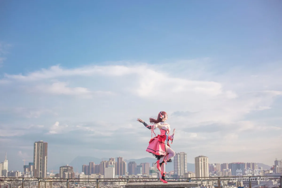 [COS福利] 动漫博主北之北 《守望先锋 魔法少女D.VA》写真集