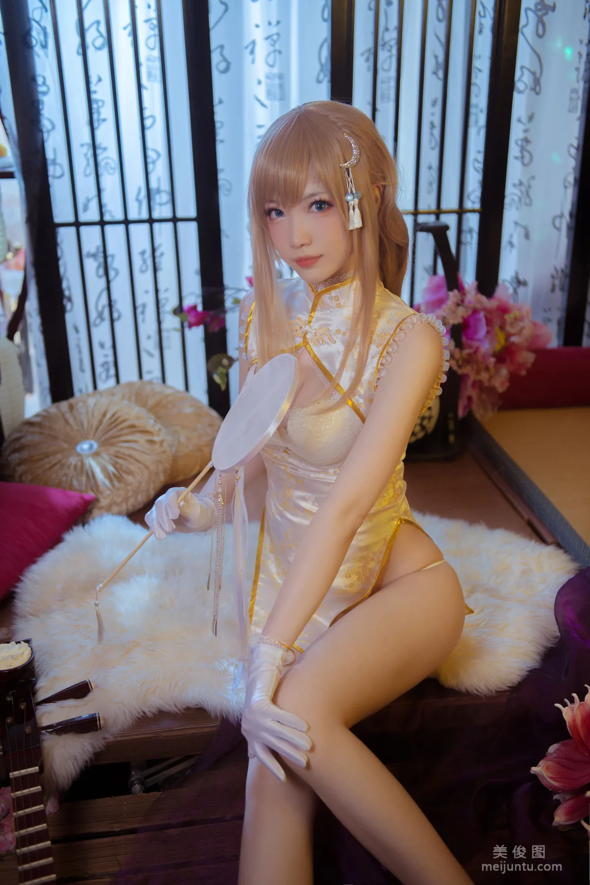 [COS福利] 大胸萌妹妖少you1 《宝钗》 写真集
