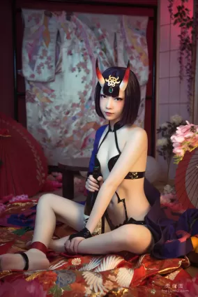 [COS福利] 萌妹妖少you1 《酒吞童子》 写真集