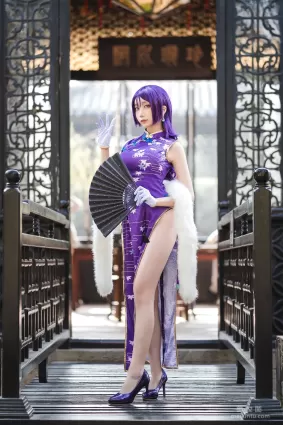 [COS福利] 萌娘迷失人形QUQ 《源赖光》 写真集