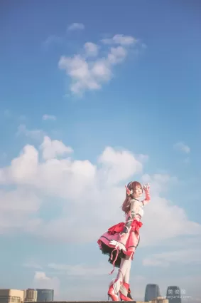 [COS福利] 动漫博主北之北 《守望先锋 魔法少女D.VA》写真集