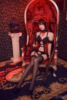 [COS福利] 大胸萌妹妖少you1 《时崎狂三》 写真集