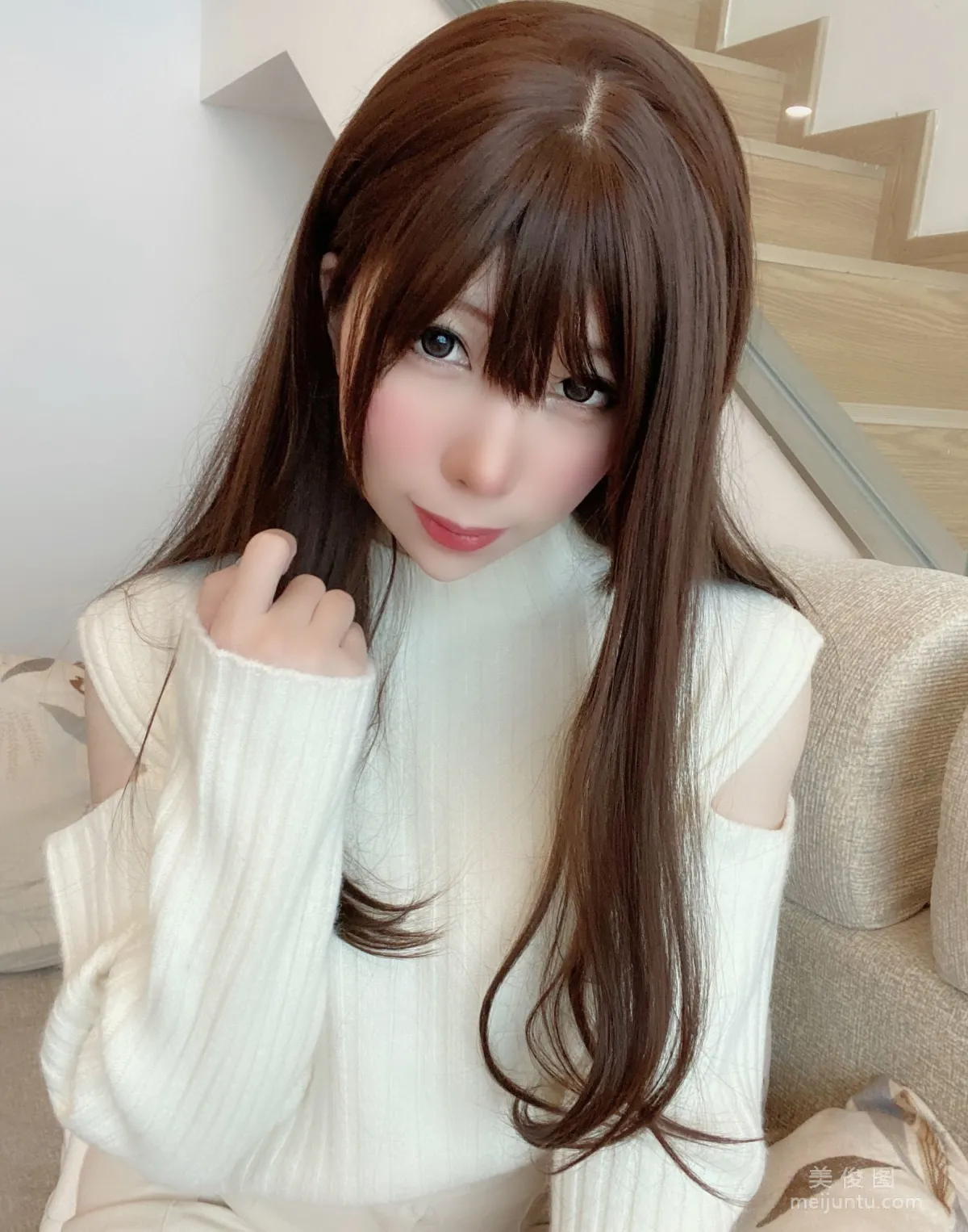 [COS福利] 二次元巨乳美女鹿野希 《草莓女友》 写真集