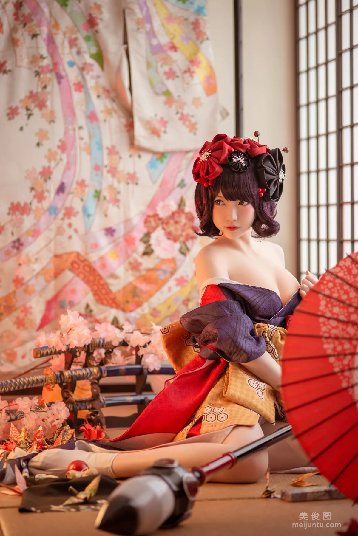 大胸萌妹妖少you1 《葛饰北斋》 写真集