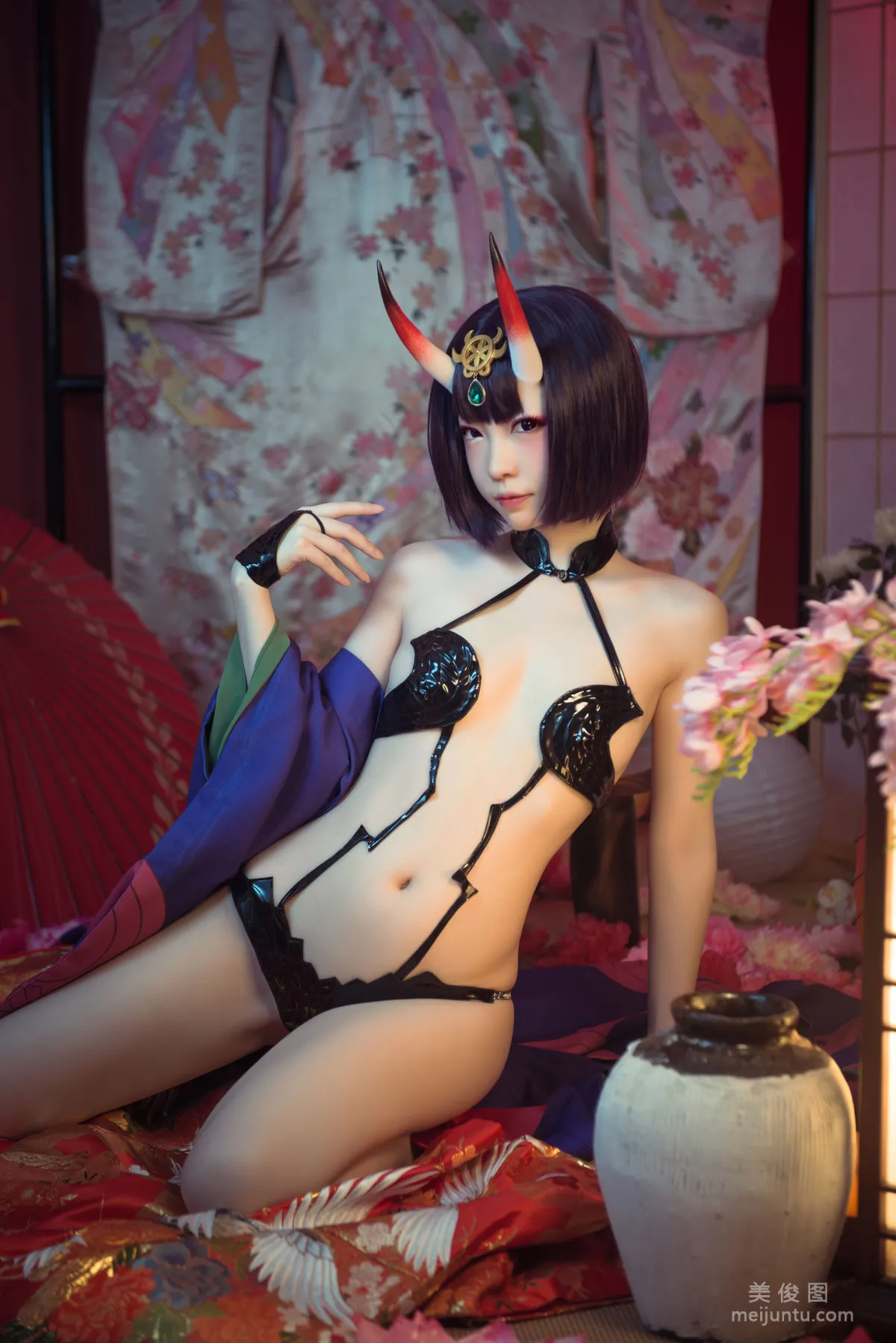 [COS福利] 萌妹妖少you1 《酒吞童子》 写真集