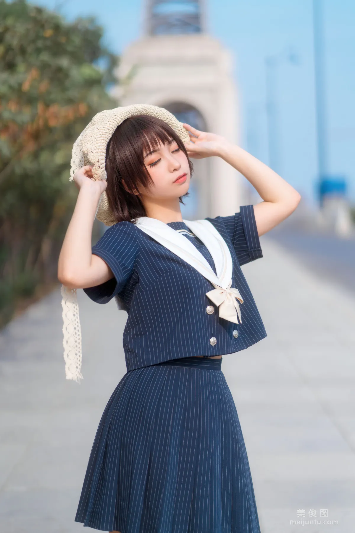 [喵糖映画] JKL.024 深蓝JK制服 写真集