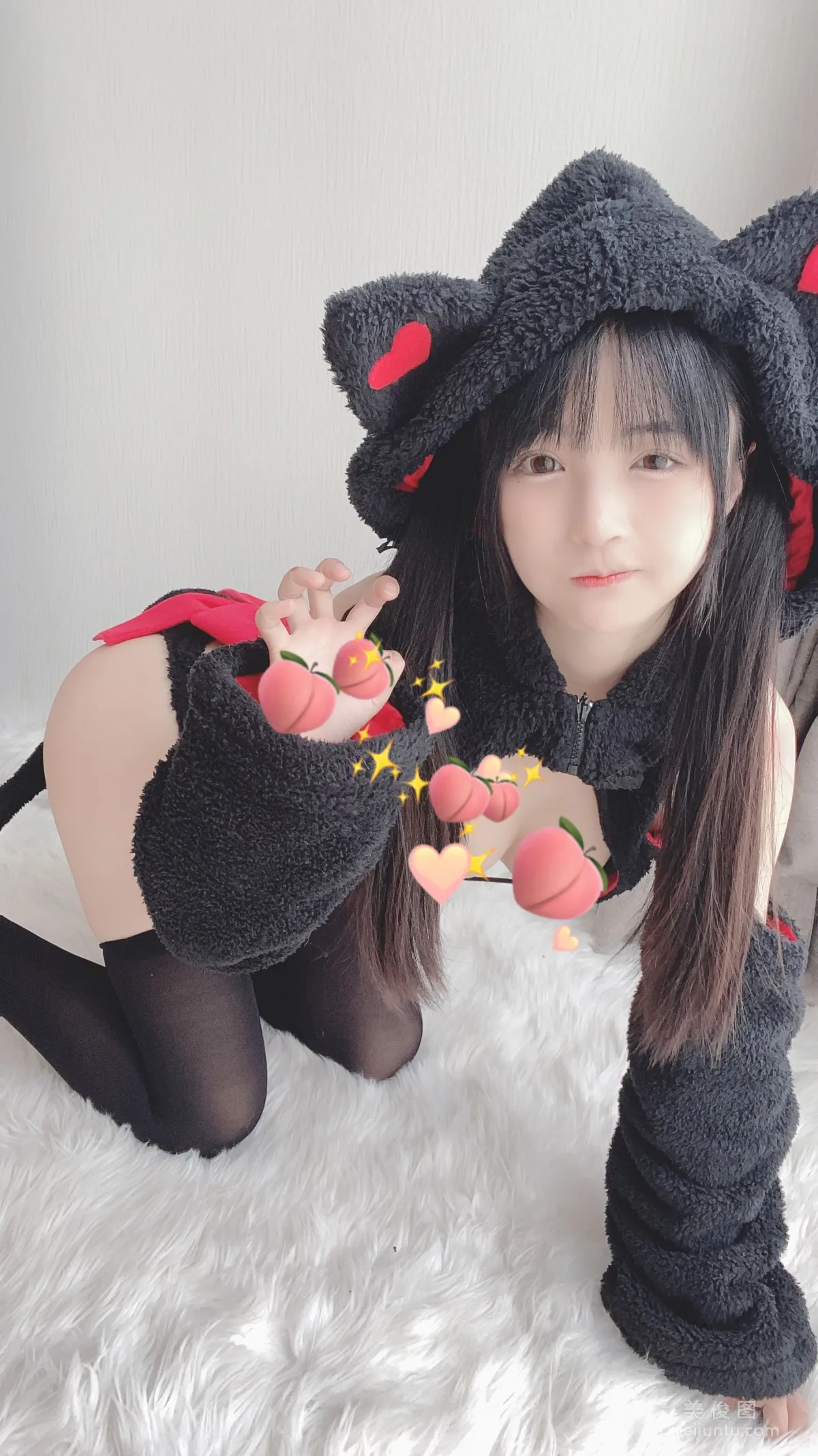 [Cosplay] 桜井宁宁 - 小黑猫 写真集