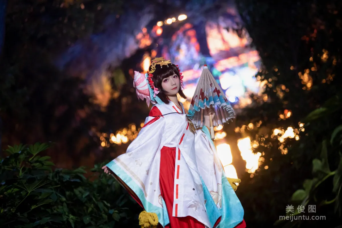 [Cosplay写真] 弦音sic - 阴阳师 神乐