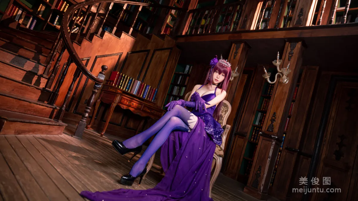 [Cosplay写真] Coser青青子Js - 斯卡哈2
