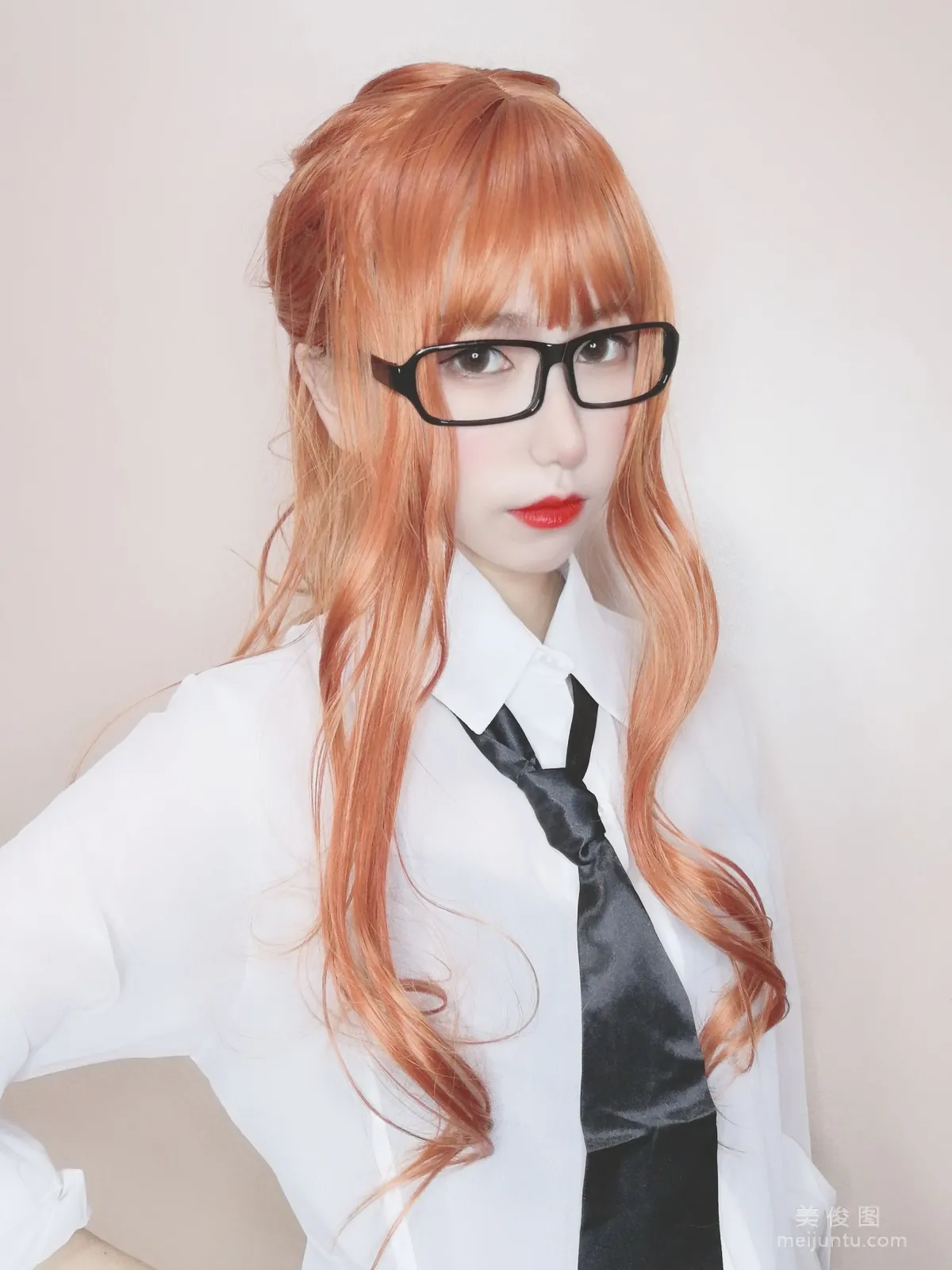 [Cosplay] 芋圆侑子SJ_ - 黑丝女教师 写真集