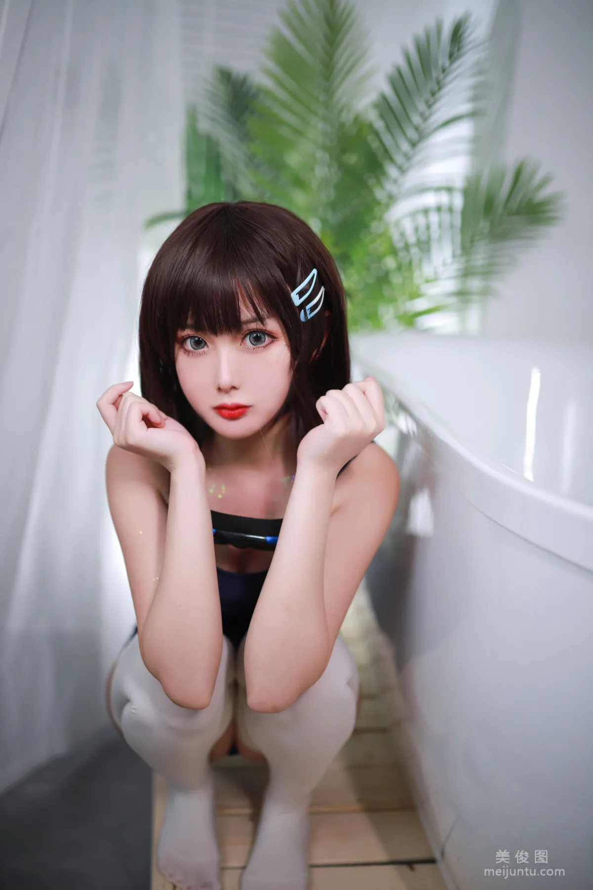 [Cosplay] 您的蛋蛋 - 夏日泳装 浴缸 写真集