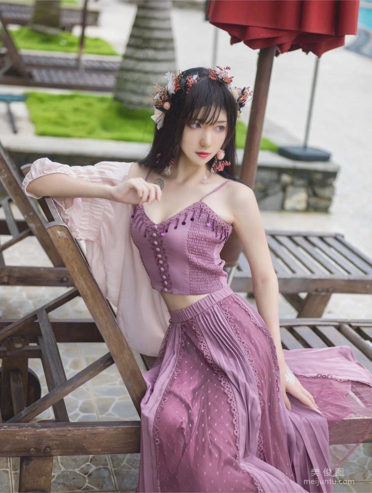 [Cosplay写真] 南桃Momoko - 紫日常