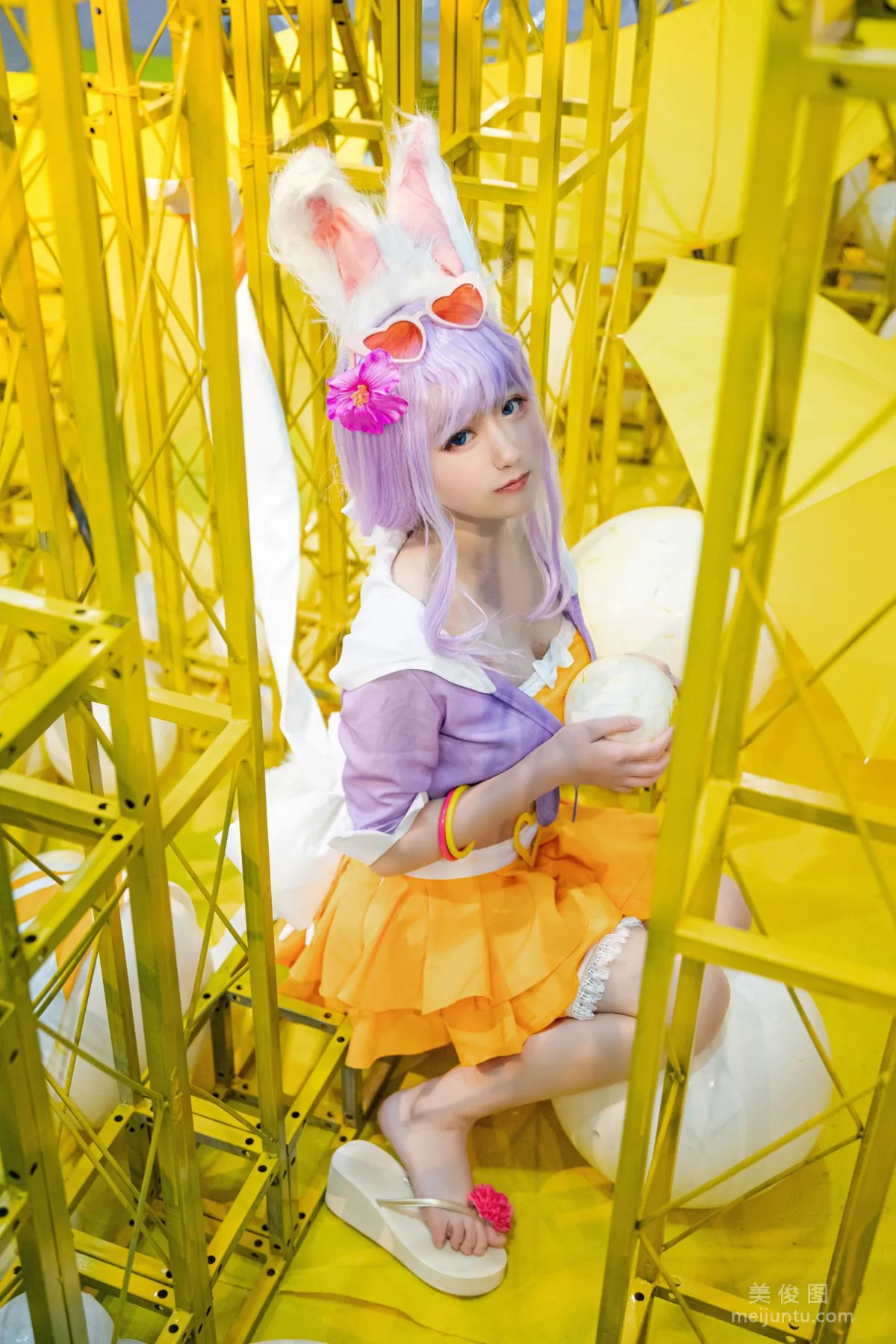 [Cosplay] 弦音sic - 王者荣耀 公孙离蜜橘之夏