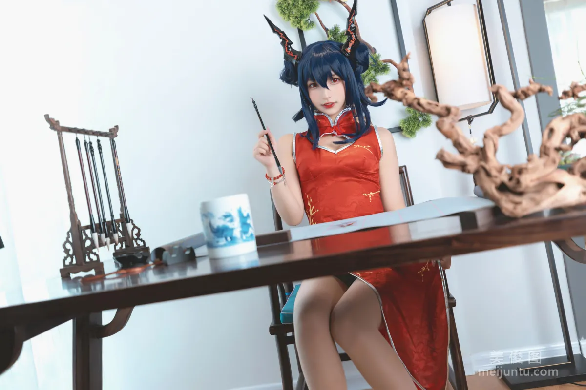 [Cosplay] 神楽坂真冬 - 旗袍魔女 写真集