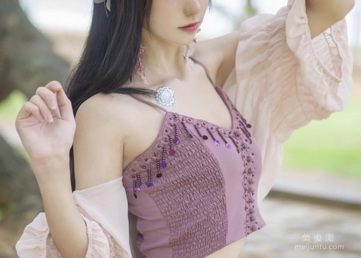 [Cosplay写真] 南桃Momoko - 紫日常