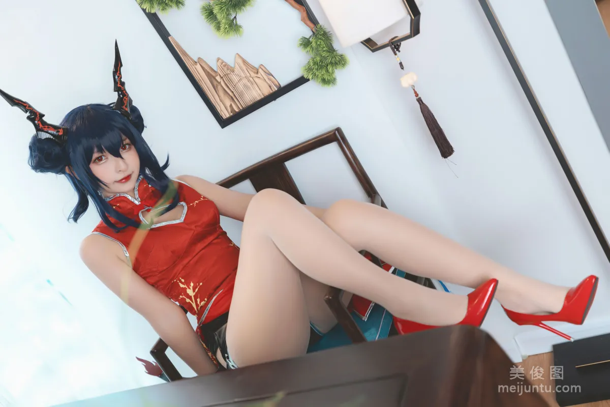 [Cosplay] 神楽坂真冬 - 旗袍魔女 写真集