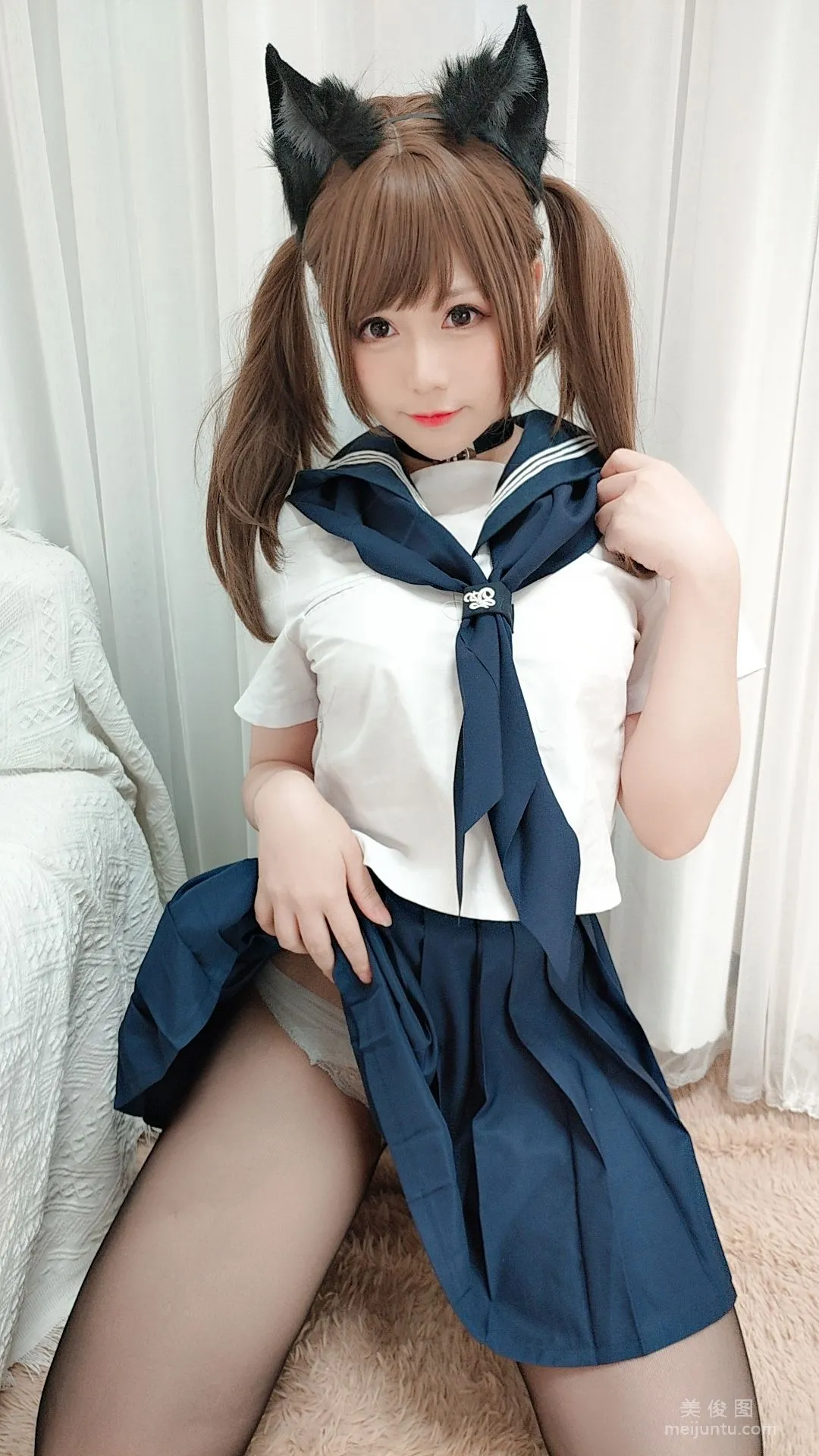 [Cosplay] 萌妹子Nyako喵子 - 水手服