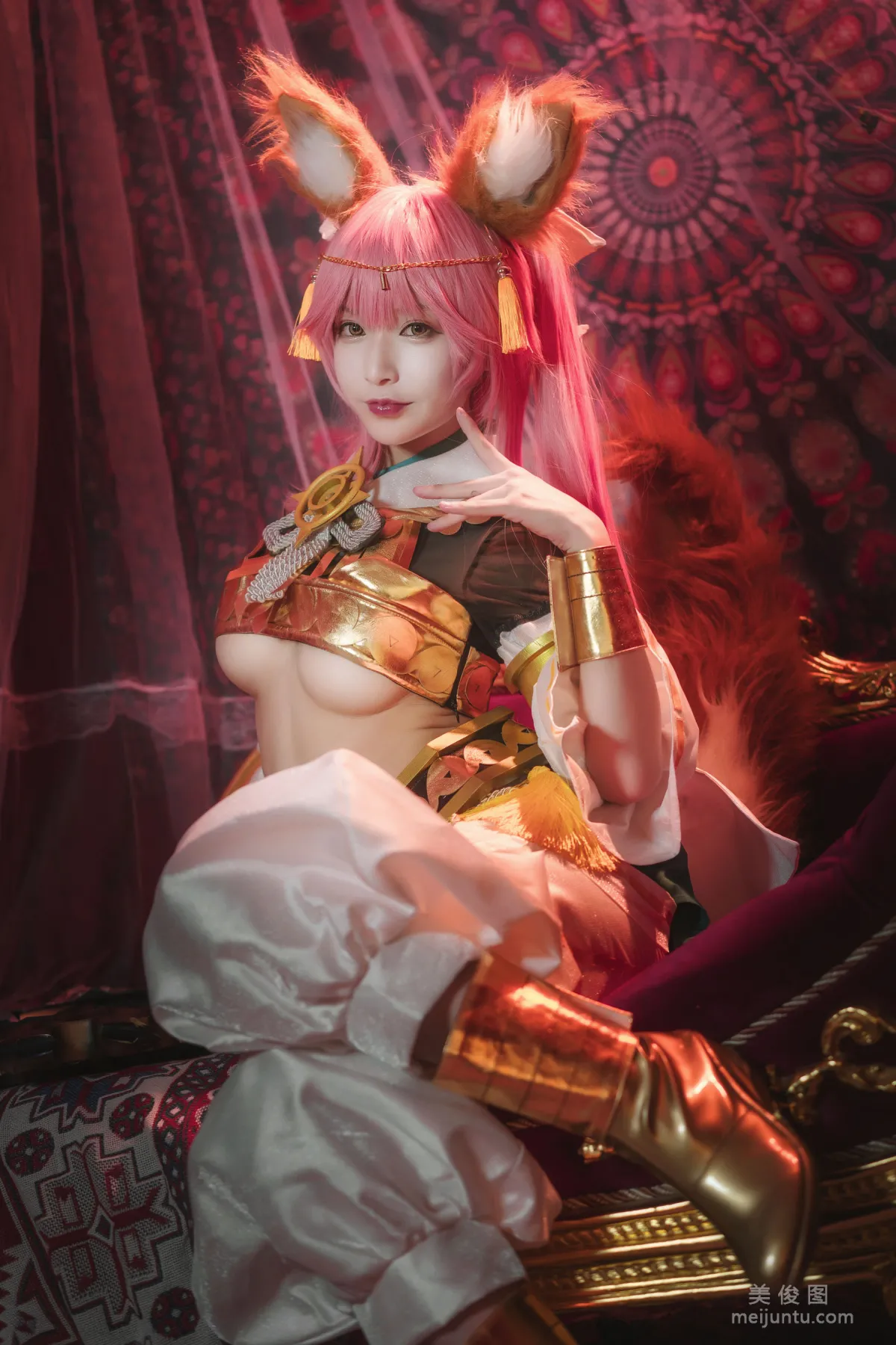 [Cosplay] 铁板烧鬼舞w - 玉藻前 神话 写真集