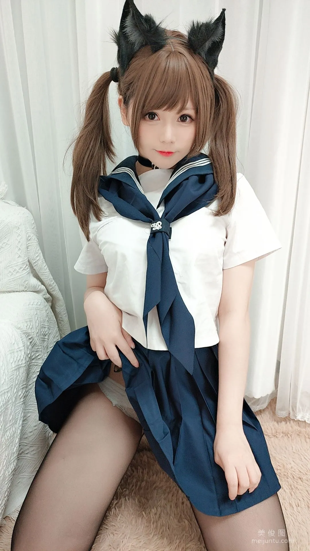 [Cosplay] 萌妹子Nyako喵子 - 水手服